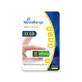 MediaRange MR977 USB-nøgle 32 GB USB Type-A 2.0 Grøn
