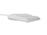 GENESIS Thor 230 TKL White Outemu Brown tastatur Spil USB + RF Wireless + Bluetooth QWERTY Hvid