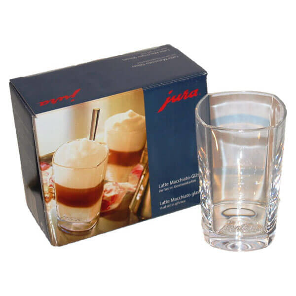 JURA Latte Macchiato Transparent 2 stk