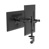 Gembird MA-D2-03 skærmbeslag og -stativer 81,3 cm (32") Skrivebord Sort