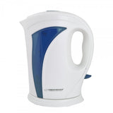 Esperanza EKK018B elkedel 1,7 L 2200 W Blå, Hvid