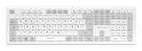 Sharkoon OfficePal K30W wh tastatur Hjemme/kontor USB QWERTZ Tysk Hvid