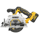 DeWALT DCS512P2-QW transportabel rundsav 14 cm Sort, Gul 3600 rpm