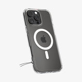 Spigen Ultra Hybrid (MagFit) mobiltelefon etui 16 cm (6.3") Cover Transparent, Hvid