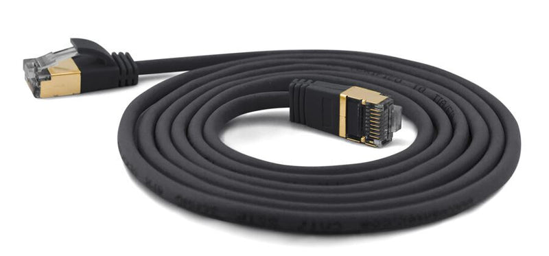 Wantec 7200 netværkskabel Sort 0,5 m Cat7 S/FTP (S-STP)