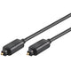 Goobay AVK 220-050 0.5m InfiniBand og fiberoptisk kabel 0,5 m Toslink Sort