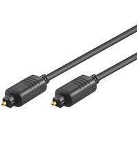 Goobay AVK 220-050 0.5m InfiniBand og fiberoptisk kabel 0,5 m Toslink Sort