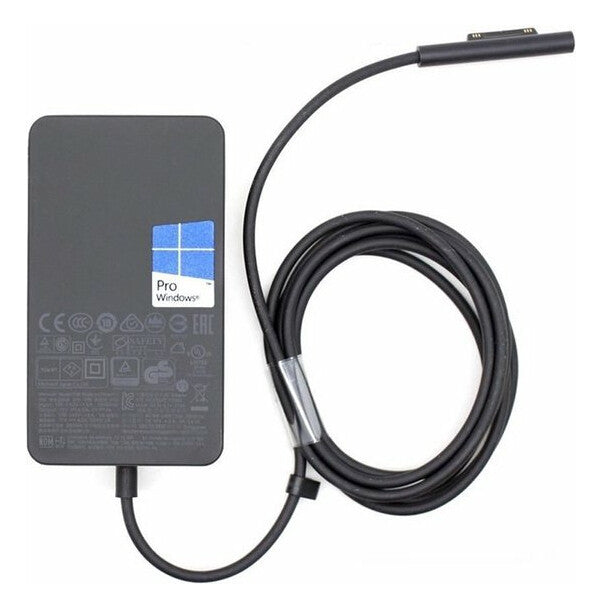 Microsoft Surface 65W Power Supply, EU Laptop, Tablet Sort Vekselstrøm Indendørs