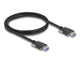 DeLOCK 80998 USB-kabel USB 3.2 Gen 1 (3.1 Gen 1) 1 m USB A 5 Gbit/sek. Sort