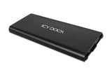 Icy Dock MB861U31-1M2B drevkabinet SSD kabinet Sort M.2