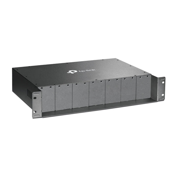 TP-Link TL-MC1400 netværkschassis Sort