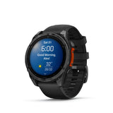 Garmin Fenix 8 3,56 cm (1.4") AMOLED 47 mm Digital 454 x 454 pixel Berøringsskærm Sort Wi-Fi GPS (satellit)