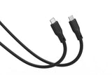 Digitus AK-300350-005-S USB-kabel USB 2.0 0,5 m USB C 80 Gbit/sek. 240 W Sort