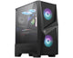 MSI MAG FORGE 100R computeretui Midi Tower Sort, Transparent