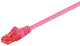 Goobay 95276 netværkskabel Magenta 3 m Cat6 U/UTP (UTP)