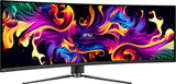 MSI MPG 491CQP QD-OLED computerskærm 124,5 cm (49") 5120 x 1440 pixel Dual WQHD Sort