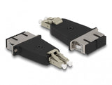 DeLOCK 87948 fiber adapter LC/SC 1 stk Beige, Sort
