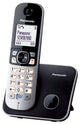 Panasonic KX-TG6811GB telefon DECT telefon Nummervisning Sort