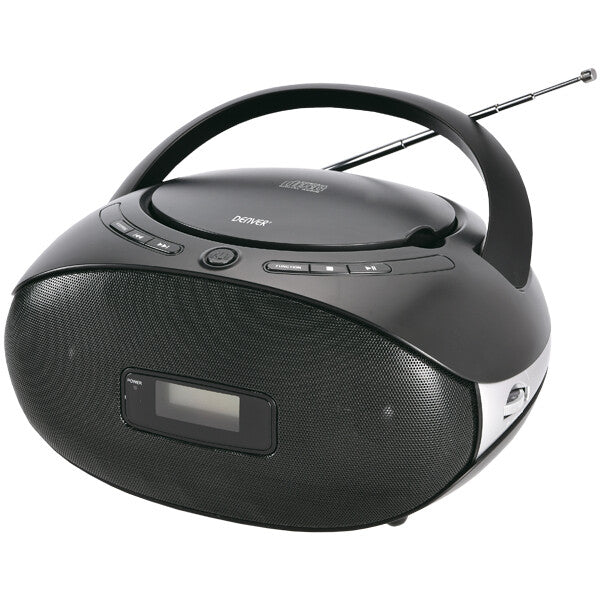 Denver TC-29 Analog 1 W FM Sort MP3-afspilning