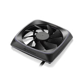 Sharkoon RGB SHARK Lights Computerkabinet Ventilator 12 cm Sort
