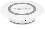 DeLOCK 66260 oplader til mobil enhed Smartphone Hvid USB Trådløs opladning Indendørs
