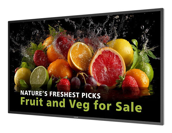 Philips 5000 series 43BDL5050D Digital fladpaneldisplay 108 cm (42.5") LCD Wi-Fi 600 cd/m² 4K Ultra HD Sort Indbygget processer Android 14 24/7