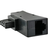Schwaiger TST4215533 kabel kønsskifter TAE-F RJ-45 Sort