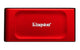 Kingston Technology 1 TB XS1000 Red External USB 3.2 Gen 2 – Bærbart SSD-drev