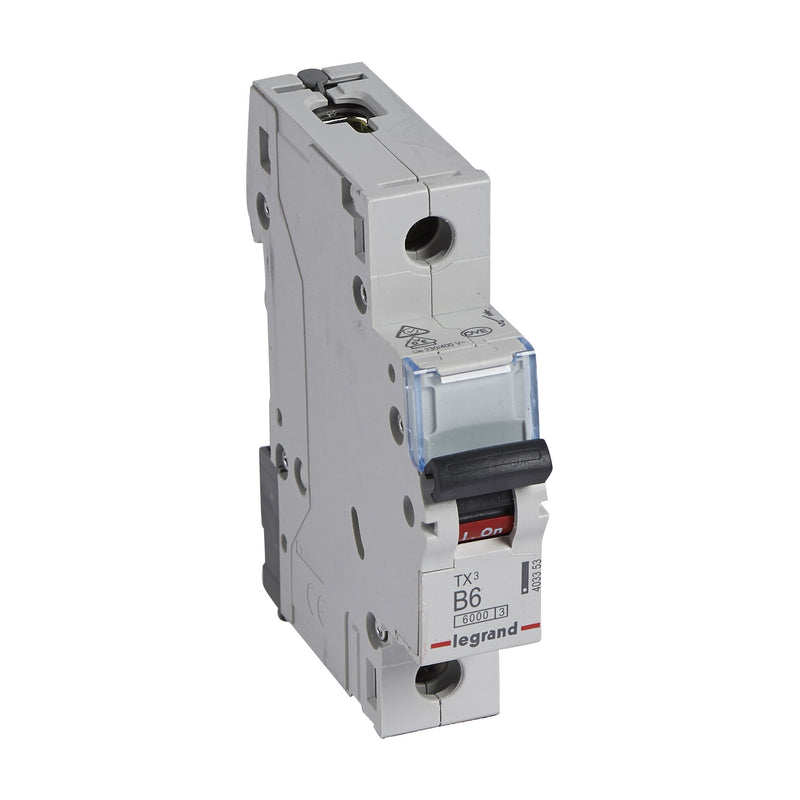 Legrand TX3 kredsløbsafbryder Miniature strømafbryder Type B 1