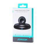 JOYROOM JR-W12 oplader til mobil enhed SmartWatch Sort USB Trådløs opladning Indendørs