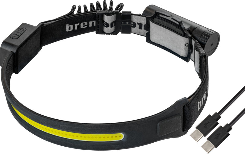 Brennenstuhl 1173760000 lommelygte Sort Hovedbånd lommelygte LED