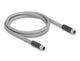 DeLOCK 80537 sensor- & aktuatorkabel 1 m RST M12 Grå