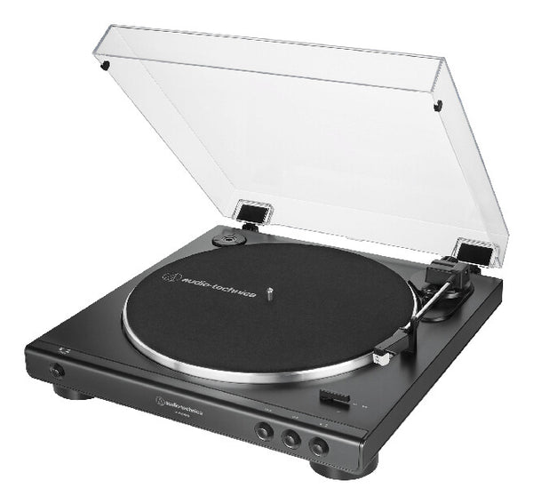 Audio-Technica AT-LP60XUSB Bæltedrevet pladespiller Grå, Metallic Fuld automatisk