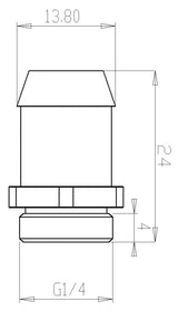 XSPC 5060175588494 rørbeslag