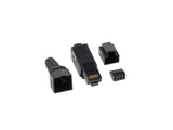 Lanberg PLU-6000TL kabelsamler RJ-45 Sort