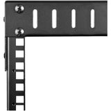 StarTech.com RK812WALLOA stativ 8U Vægmonteret stativ Sort
