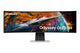 Samsung G95SC computerskærm 124,5 cm (49") 5120 x 1440 pixel Dual QHD OLED Sølv