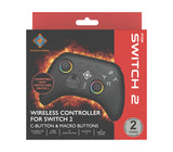 Deltaco Gaming GAM-198 spil-controller Sort Bluetooth/USB Gamepad Nintendo Switch, Nintendo Switch 2, Nintendo Switch OLED, Android, PC