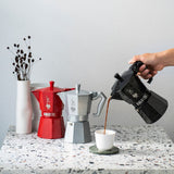 Bialetti Moka Exclusive Moka gryde Sort