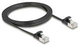 DeLOCK 81164 netværkskabel Sort 1,5 m Cat6a U/FTP (STP)