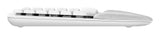 Logitech Wave Keys for Mac tastatur Hjemme/kontor Bluetooth QWERTZ Tysk Hvid