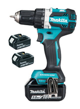 Makita DDF484RT3J bor 2000 rpm 1,8 kg Sort, Blå, Sølv