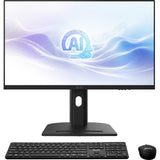 MSI Modern AM273QP AI 1UMG-221AT Intel Core Ultra 7 155H 68,6 cm (27") 2560 x 1440 pixel All-in-One PC 32 GB DDR5-SDRAM 1 TB SSD Windows 11 Pro Wi-Fi 6E (802.11ax) Sort