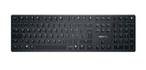 CHERRY KW X ULP tastatur Hjemme/kontor USB + RF Wireless + Bluetooth QWERTZ Schweizisk Sort