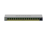 NETGEAR GS116EP Administreret L2/L3 Gigabit Ethernet (10/100/1000) Strøm over Ethernet (PoE) Grå