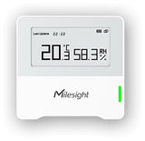 Milesight 2-in-1 IAQ Sensor Indendørs Temperatur og luftfugtighedssensor Fritstående