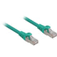 Sharkoon Cat.6a SFTP netværkskabel Grøn 0,25 m Cat6a S/FTP (S-STP)