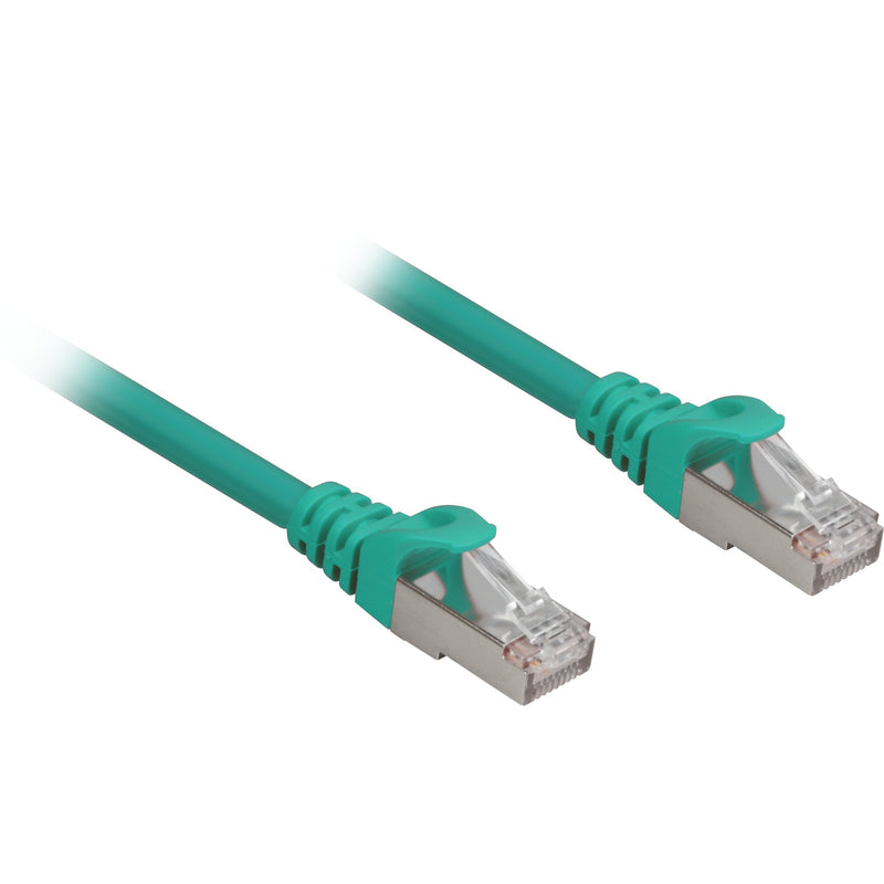 Sharkoon Cat.6a SFTP netværkskabel Grøn 0,25 m Cat6a S/FTP (S-STP)