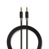 Nedis CABW22000AT10 lydkabel 1 m 3.5mm Anthracit