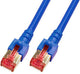 EFB Elektronik 0.25m Cat6 S/FTP netværkskabel Blå 0,25 m